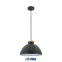 Informa Gia Lampu Gantung Hias - Abu-Abu/Hitam
