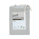 Informa Set 2 Pcs King Sarung Bantal Bamboo - Abu-Abu Sage