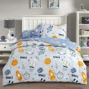Informa 120X200 cm Set 5 Pcs Seprai Double Anak Microfiber Rocket