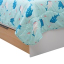 Informa 120X200 cm Set 4 Pcs Seprai Double Anak Microfiber Walshark