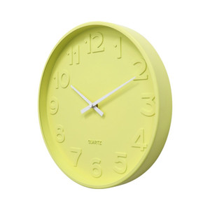 Informa 30 cm Jam Dinding Metal 19Yl - Kuning