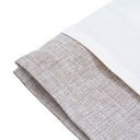Informa Set 5 Pcs Table Runner & Tatakan Piring Linen - Cokelat