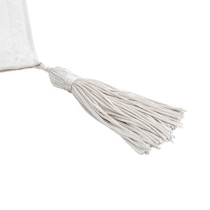 Informa 33X160 cm Table Runner Jacquard Yarn Dyed - Krem Beige