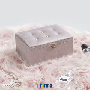 Informa 18.6X13X8.5 cm Camilla Kotak Perhiasan - Abu-Abu