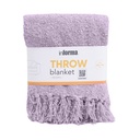 Informa 125X150 cm Selimut Throw Einne Boucle - Ungu Lilac