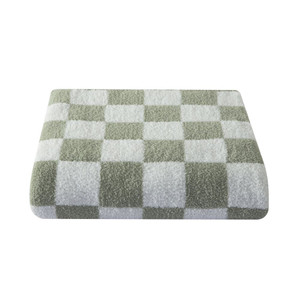 Informa 150X200 cm Selimut Polyester Velvet Checkered - Hijau