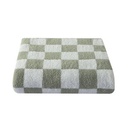 Informa 150X200 cm Selimut Polyester Velvet Checkered - Hijau