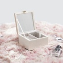 Informa 12X12.3X7.6 cm Camilla Kotak Perhiasan - Krem Beige