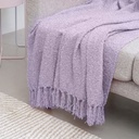 Informa 125X150 cm Selimut Throw Einne Boucle - Ungu Lilac