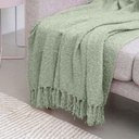 Informa 125X150 cm Selimut Throw Einne Boucle - Hijau