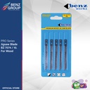 5 Pcs Mata Gergaji Kayu Jigsaw Blade No. 10 HCS Wood Benz Werkz