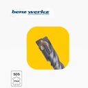 SDS MAX 4-edge 30mm x 570mm - Mata bor beton SDS Max Benz Werkz