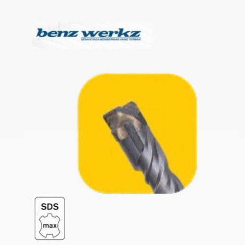 SDS MAX 4-edge 28mm x 670mm - Mata bor beton SDS Max Benz Werkz
