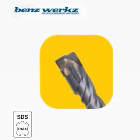 SDS MAX 4-edge 25mm x 920mm - Mata bor beton SDS Max Benz Werkz