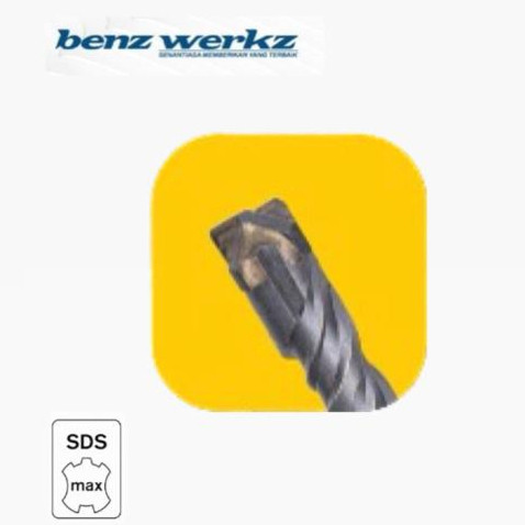 SDS MAX 4-edge 20mm x 920mm - Mata bor beton SDS Max Benz Werkz
