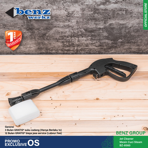 Mesin Cuci Steam Mobil Motor BZ 8560 / Jet Cleaner Benz Werkz