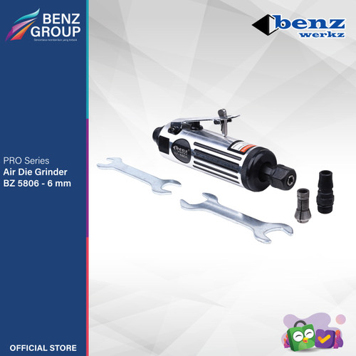 Gerinda Angin 6 mm BZ-5806 / Pneumatic Air Die Grinder Benz Werkz