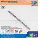 Mata Bor Beton 20 x 1000mm / SDS Plus Drill Bit By Benz Werkz
