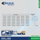Mata Bor Holesaw HSS 70mm / Mata Bor Plong Kayu, Besi by Benz Werkz