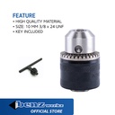 Kepala Mesin Bor / Chuck + Key by BENZ