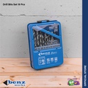 Mata Bor HSS Set 19 Pcs / Mata Bor Besi / Drill Bits Set Benz Werkz