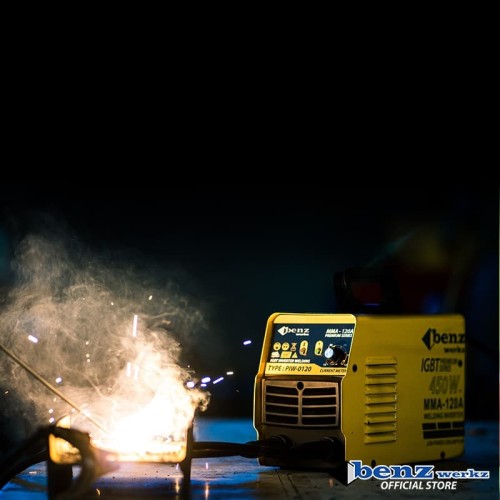 Mesin Las MMA 160A / Trafo Las / Inverter Premium Series Benz Werkz