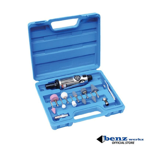 Gerinda Angin 6 mm Set 13 Pcs / Pneumatic Air Die Grinder Benz Werkz