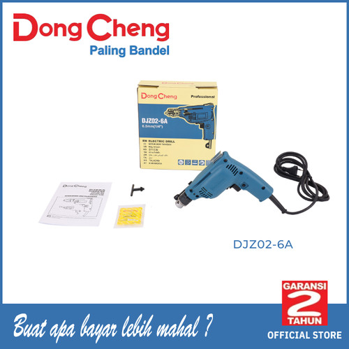 Mesin Bor Tangan Listrik Drill Bor Dongcheng DJZ02-6A