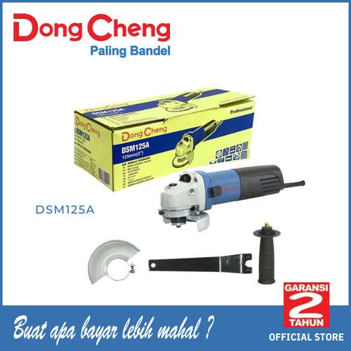 Mesin Gerinda Tangan Angle Grinder 5" 850watt Dongcheng DSM125A