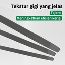 ISKU kikir gergaji kayu segitiga slim taper slim files 4 inch 5 inch 6 inch