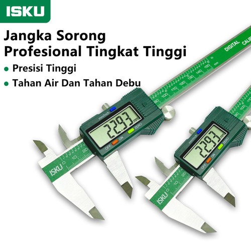 ISKU Digital Jangka Sorong Stainless 15cm Vernier Caliper Micrometer