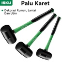 ISKU palu karet Rubber Hammer 8oz 12oz 16oz black mallet rubber