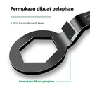 ISKU Penahan Kopling + Kunci CVT 39x41 Motor Matic Treker CVT 2 pcs