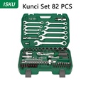 ISKU tool kit set 82pcs kunci shock set ring pas alat set 1/2 rachet