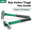 ISKU palu konde 1lb gagang karet fiber hammer ball pein hammer 1pc