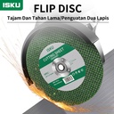 ISKU Mata Gurinda Batu Gerinda Potong Besi stain less Cutting Wheel