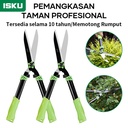 ISKU Gunting Rumput Taman Gunting tanaman gunting pangkas daun rumput