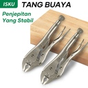 ISKU Tang Buaya 7Inch Tang Buaya 10 Inch Tang Jepit Locking Plier