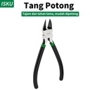ISKU plastic cutting nippers 6 inch/tang potong kawat 6 inch carbon