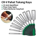 ISKU Pahat Kayu 1/4'' 3/8'' 1/2'' 5/8'' 3/4'' 1'  Pahat Pemahat Kayu| 6mm | 8mm | 10mm | 13mm | 16mm | 19mm | 22mm | 25mm | 32mm | 38mm |
