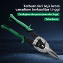 ISKU gunting seng serbaguna  gunting penerbangan 10 inch gunting holo