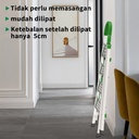 ISKU tangga lipat multifungsi rumah aluminium 3/4/5/6 step tangga