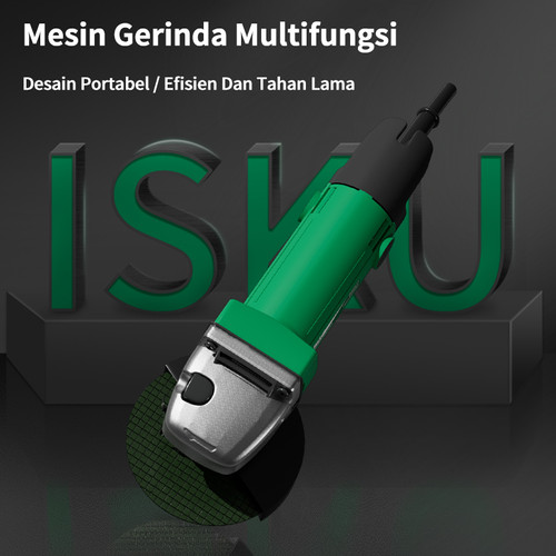 ISKU mesin gerinda gurinda grinda tangan/grinder free mata potong 750w