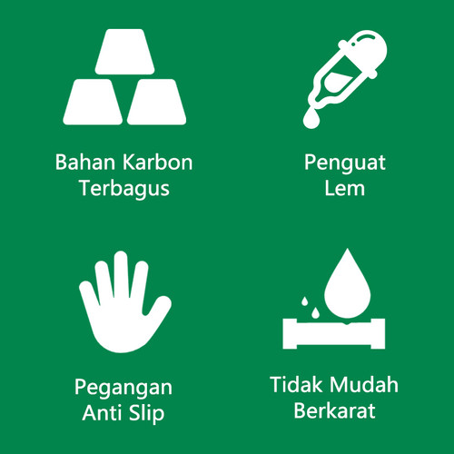ISKU palu konde 1lb gagang karet fiber hammer ball pein hammer 1pc