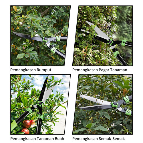 ISKU Gunting Rumput Taman Gunting tanaman gunting pangkas daun rumput
