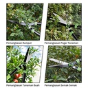 ISKU Gunting Rumput Taman Gunting tanaman gunting pangkas daun rumput