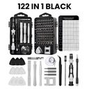 ISKU Obeng Set 122 in 1 hp full set lengkap original/Alat Bongkar HP