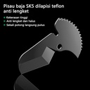 ISKU Gunting pipa Bahan sk5 baja paduan PVC Pipe Cutter Ukuran pembukaan maksimum 42mm Tang Potong Pipa