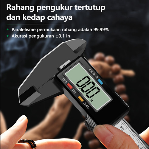 ISKU jangka sorong digital caliper lcd screen 0-150mm/vernier kaliper