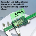ISKU Digital Jangka Sorong Stainless 15cm Vernier Caliper Micrometer